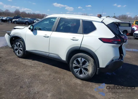 2023 Nissan Rogue Sv Intelligent Awd from USA, damaged, VIN 5N1BT3BB7PC760897